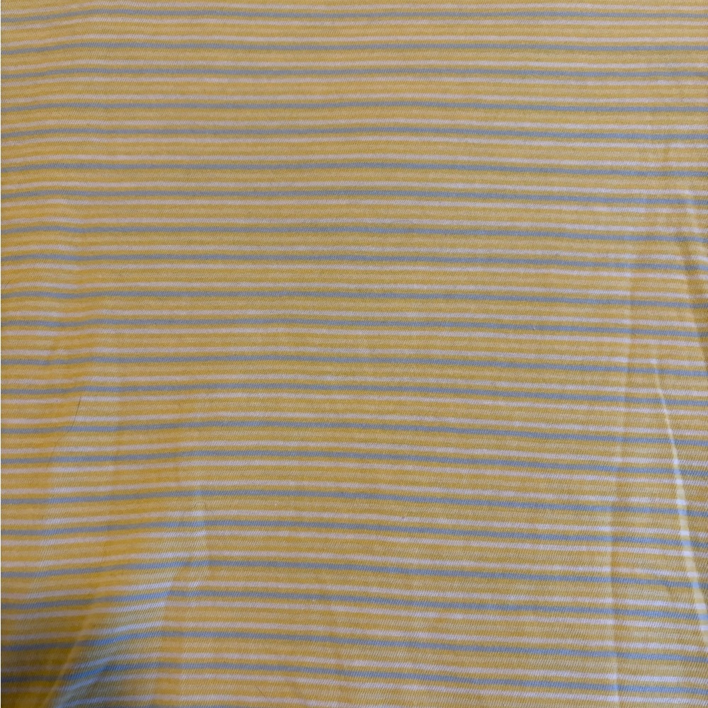Striped Yellow and White T-Shirt - Picture 2 of 3
